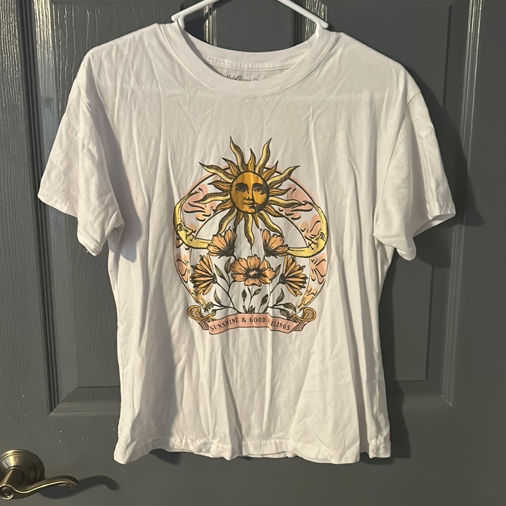 Rebellious One T-shirt, size M, color: white